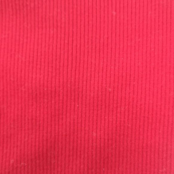 Wilfred Ladies Ribbed Tie Front Crop Top Small Red - Picture 14 of 16